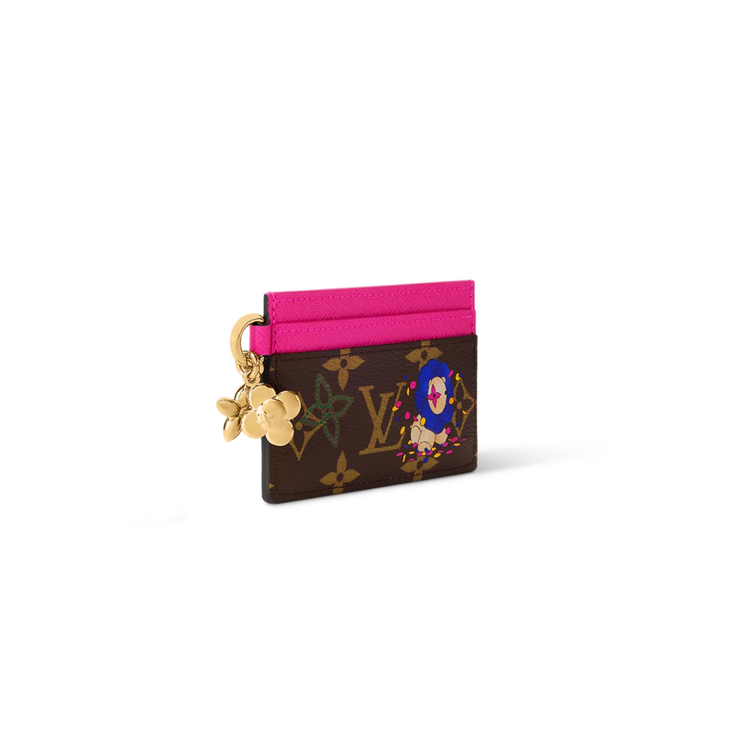 l0vis Vvtt0n lv charms card holder m15332 (10.2*7.3*0.3cm)